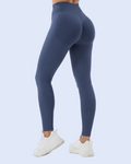 Navy Leggings Back 3/4 — No Arms