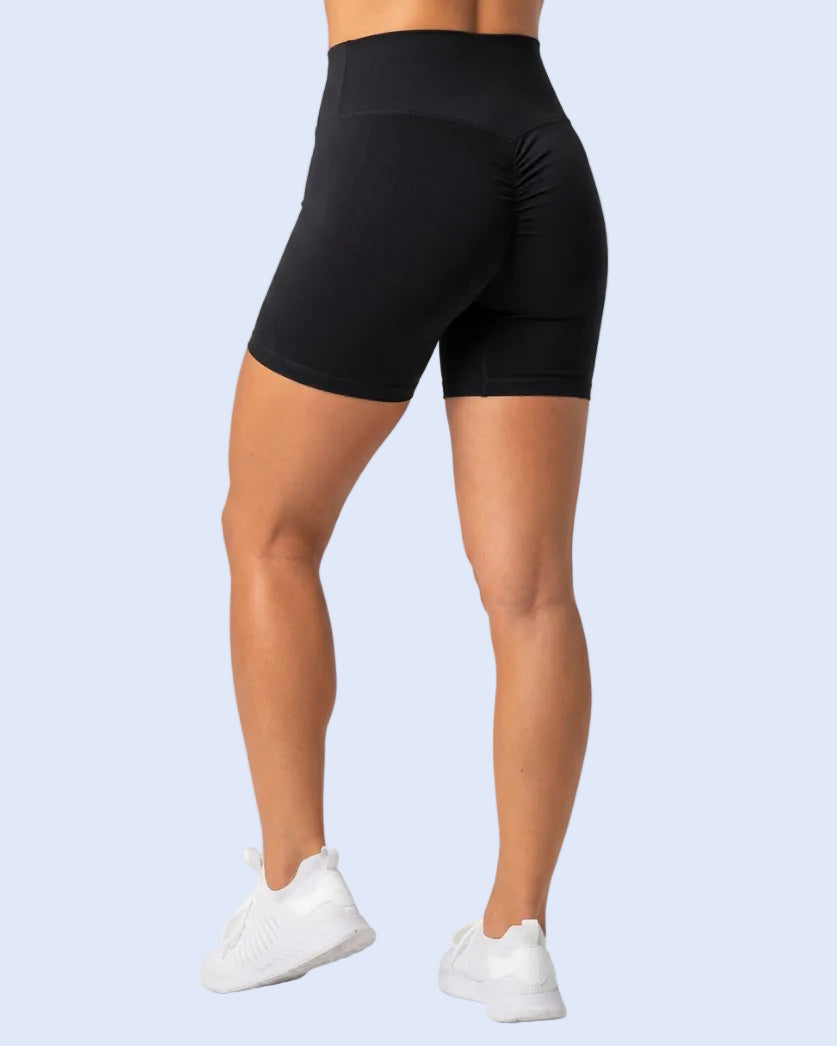 NKD High Waisted Scrunch Shorts - ActivewearBox.com