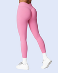 Pink Leggings — Back Scrunch Pose