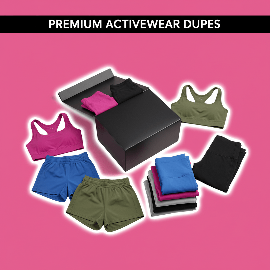 Premium Activewear Dupes 12PC - Box Graphic