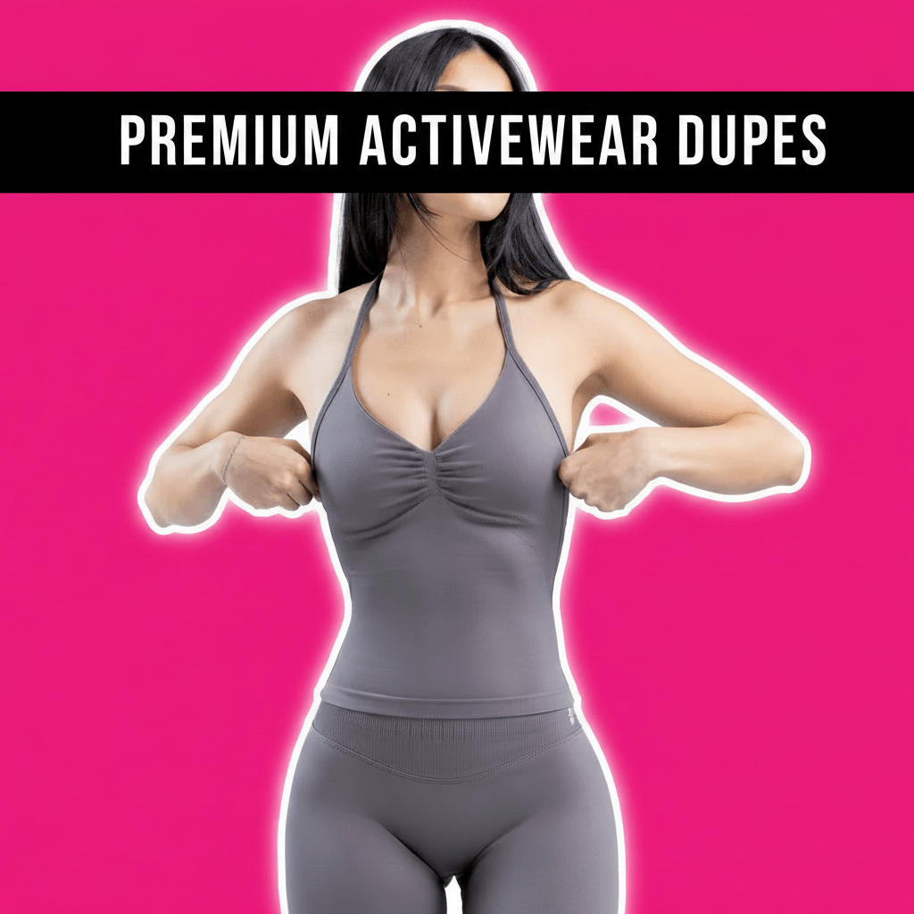 Premium Activewear Dupes - Black Bar Style