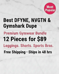 Premium Gymwear Bundle 12PC – Most Popular