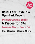 Premium Gymwear Bundle 6PC Ad