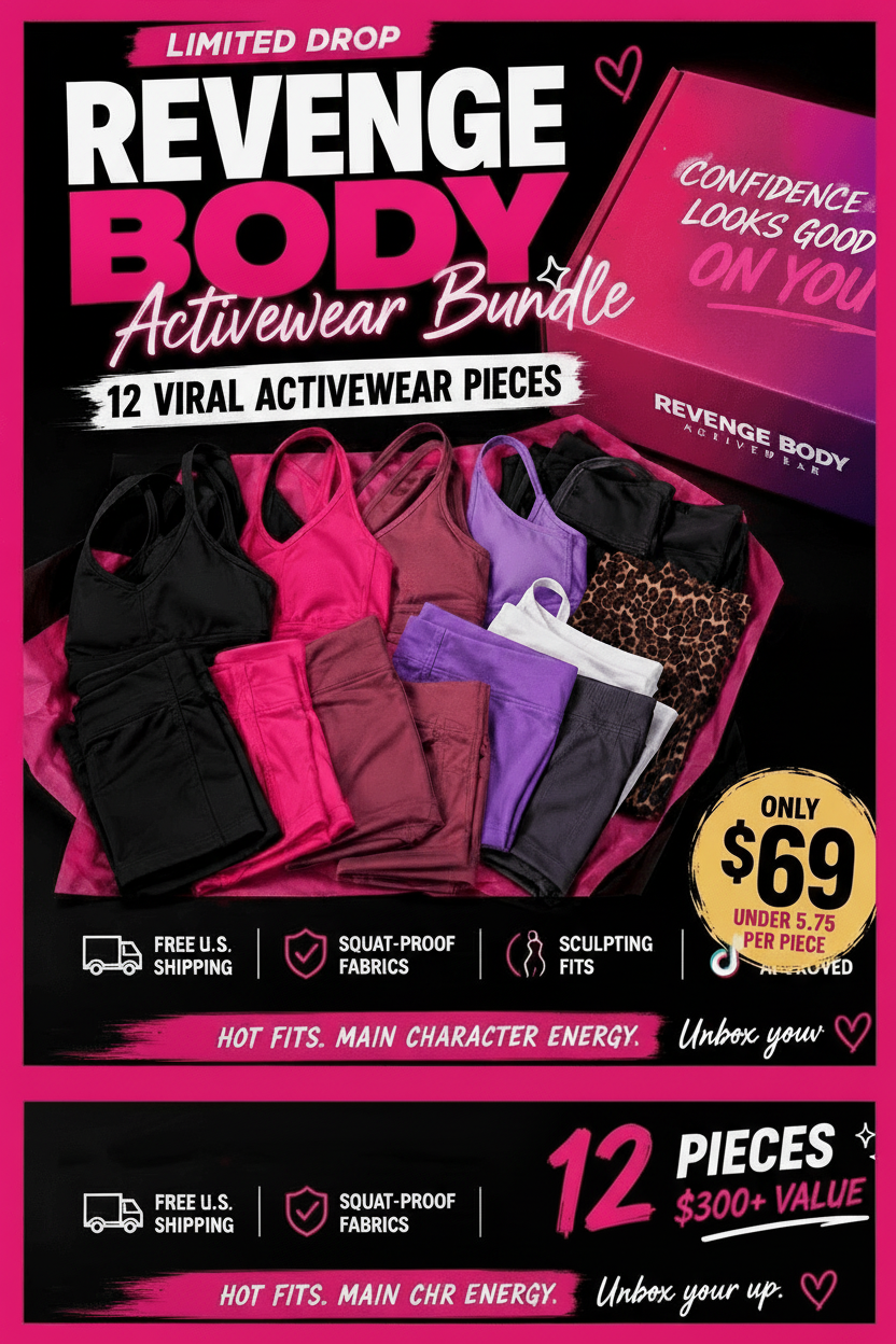Activewear Bundle Revenge Body - 12PC
