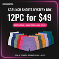 Scrunch Shorts Mystery Box – 12PC for $49 Clean