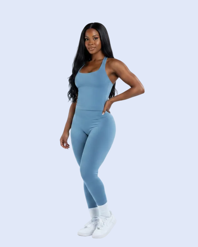 Steel Blue — 3/4 Side View